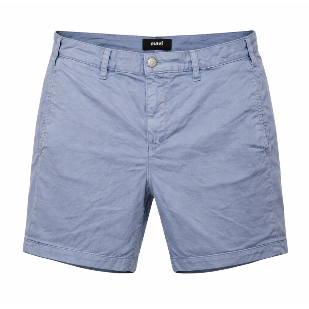 Mavi Justin Stretch‎ Chino Shorts Mens 40 Blue Cotton Blend Country Club Golf